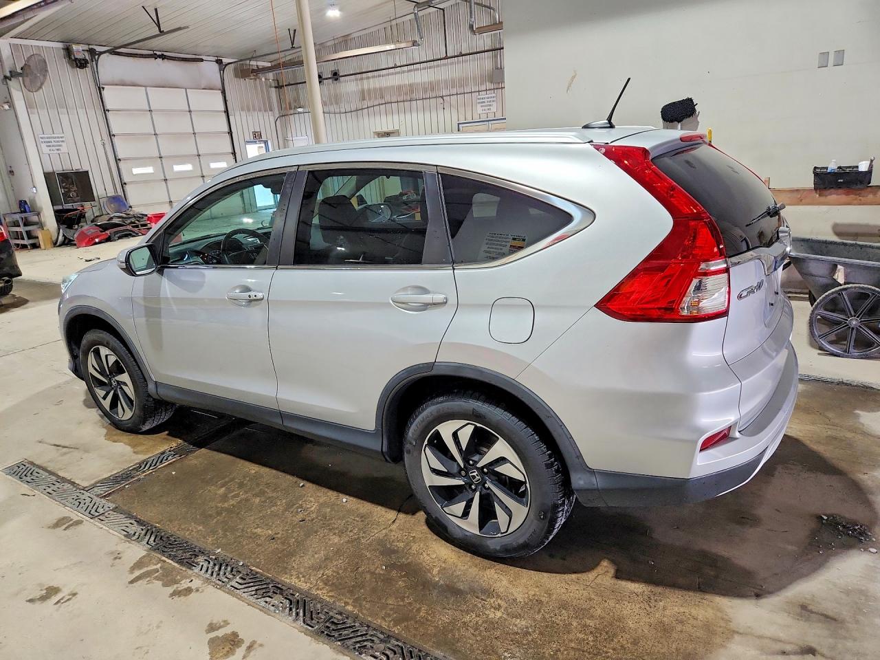 2015 Honda Cr-v Touring Silver vin: 5J6RM4H99FL076226