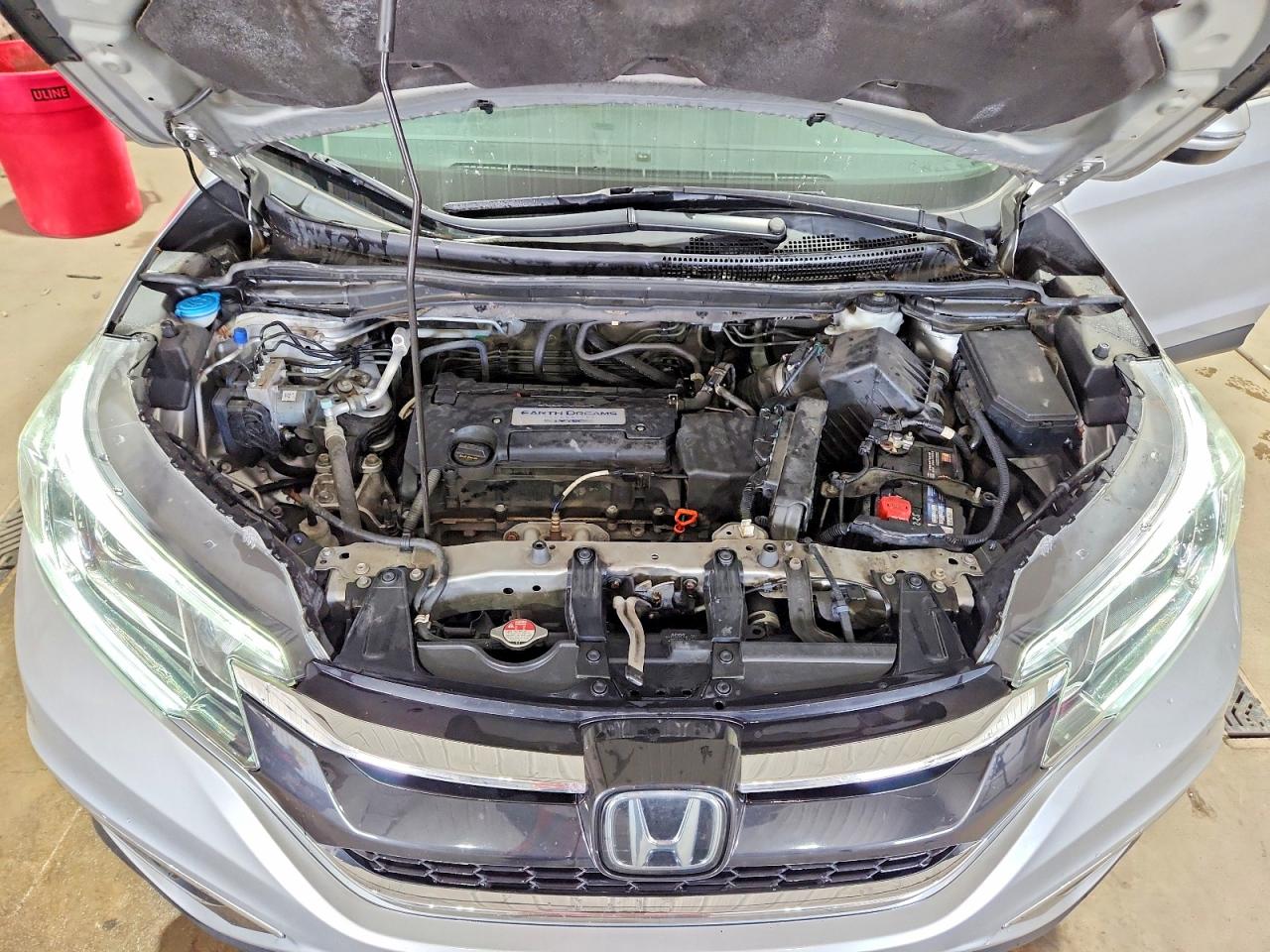 2015 Honda Cr-v Touring Silver vin: 5J6RM4H99FL076226