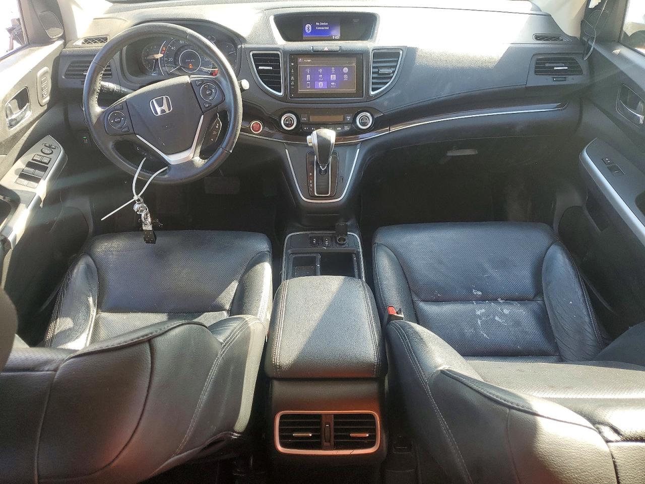 2015 Honda Cr-v Touring Maroon vin: 5J6RM4H99FL106566