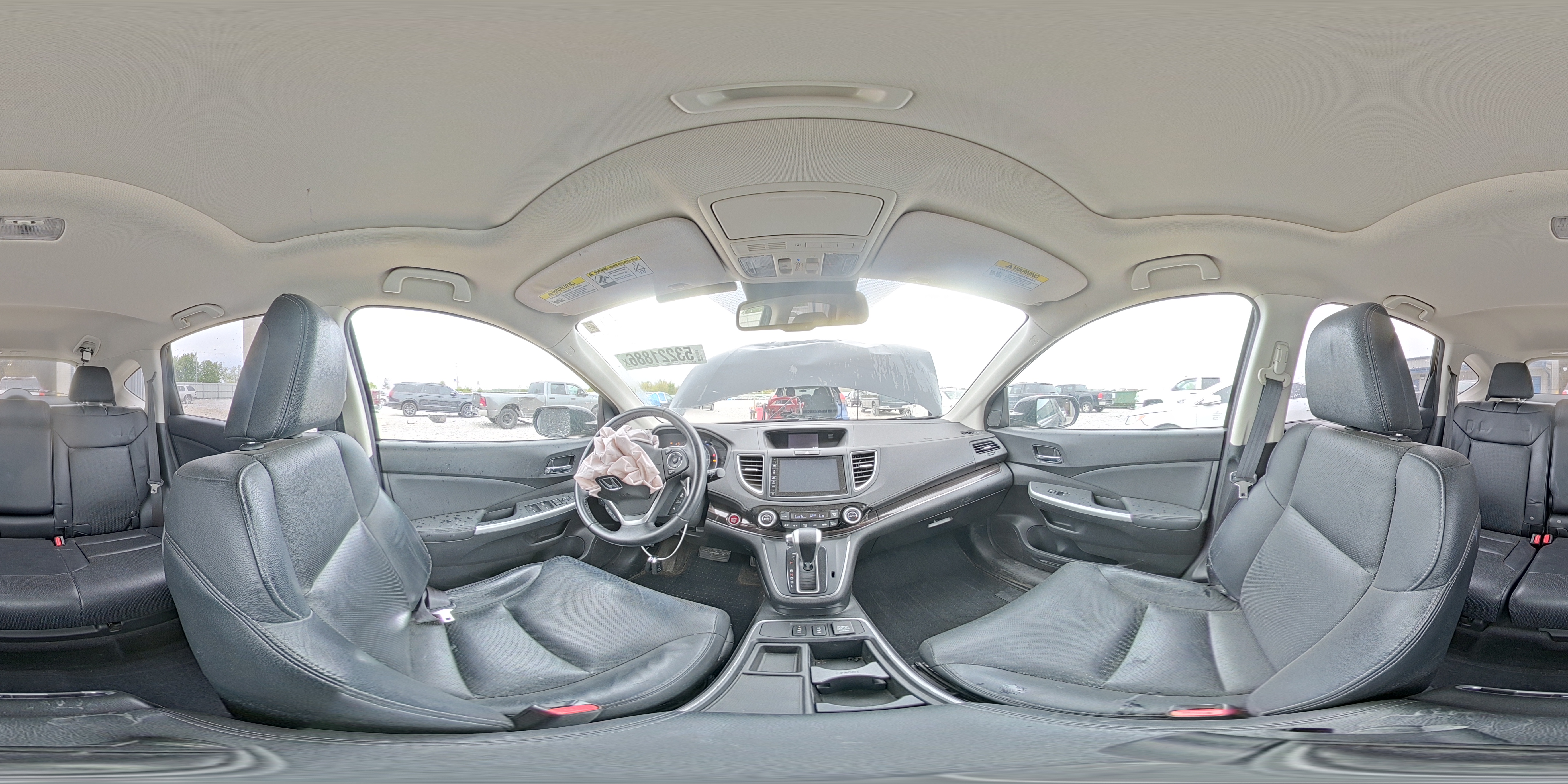 2015 Honda Cr-v Touring Black vin: 5J6RM4H99FL127255