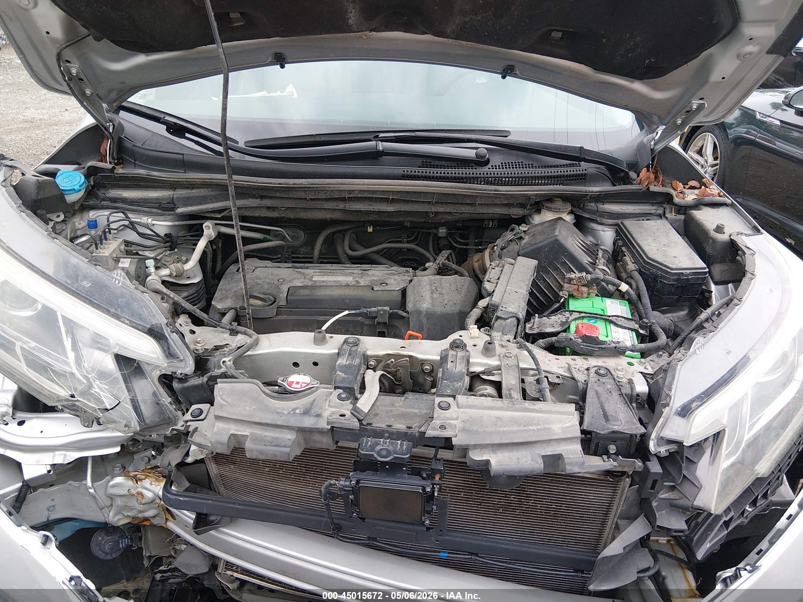 2016 Honda Cr-v Touring Серебряный vin: 5J6RM4H9XGL004405