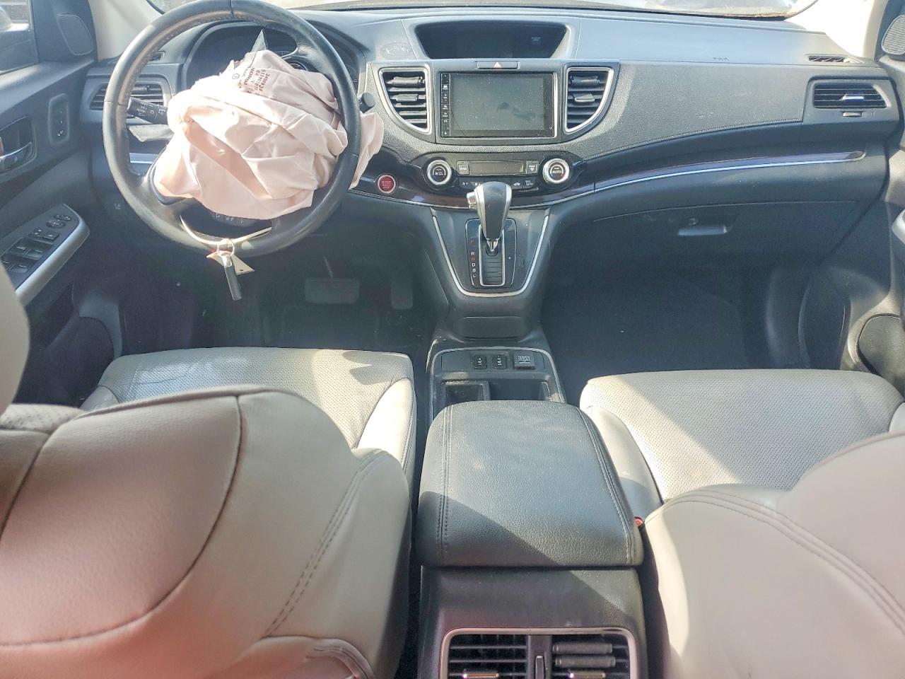 2016 Honda Cr-v Touring Blue vin: 5J6RM4H9XGL016862