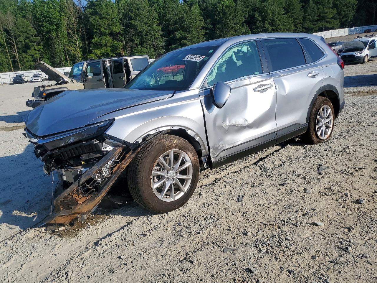 2026 Honda Cr-v Ex Silver vin: 5J6RS3H47TL010032