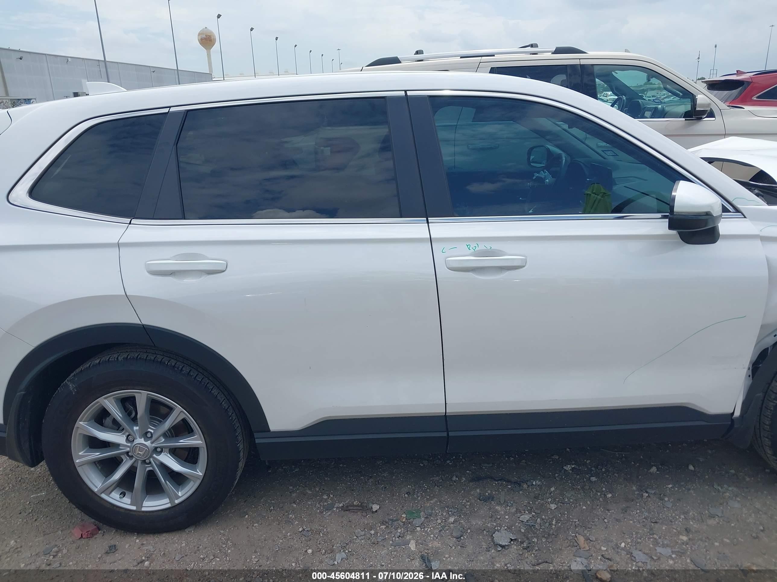 2025 Honda Cr-v Ex-l 2wd White vin: 5J6RS3H71SL008124