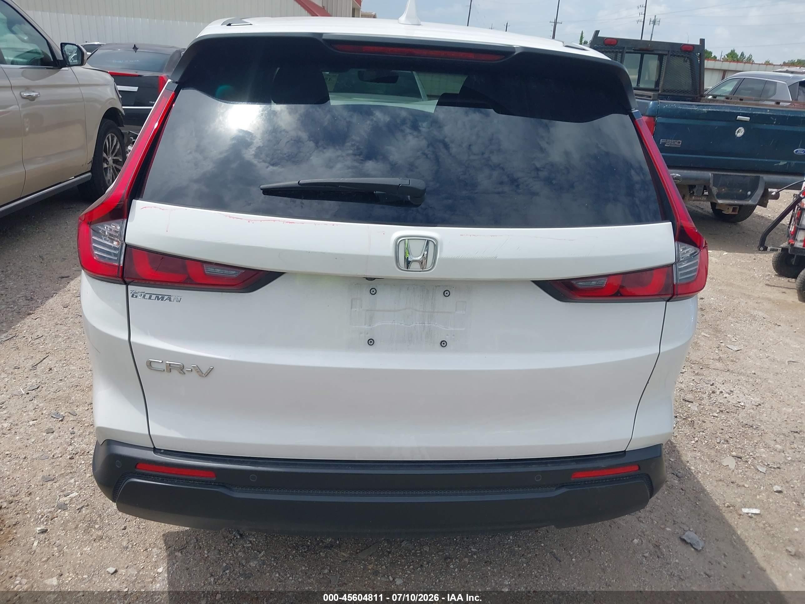 2025 Honda Cr-v Ex-l 2wd White vin: 5J6RS3H71SL008124
