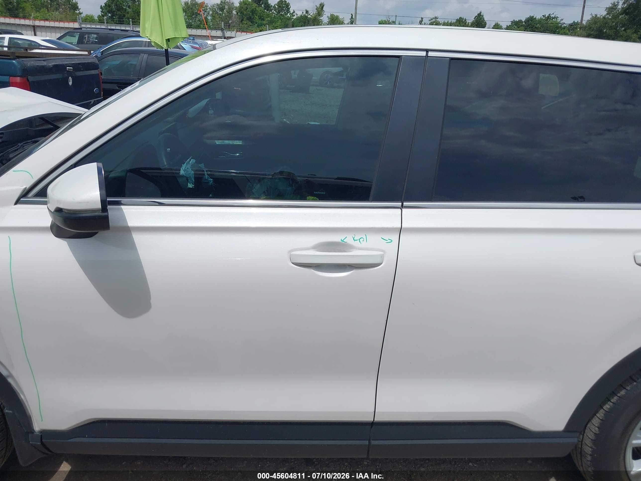2025 Honda Cr-v Ex-l 2wd White vin: 5J6RS3H71SL008124