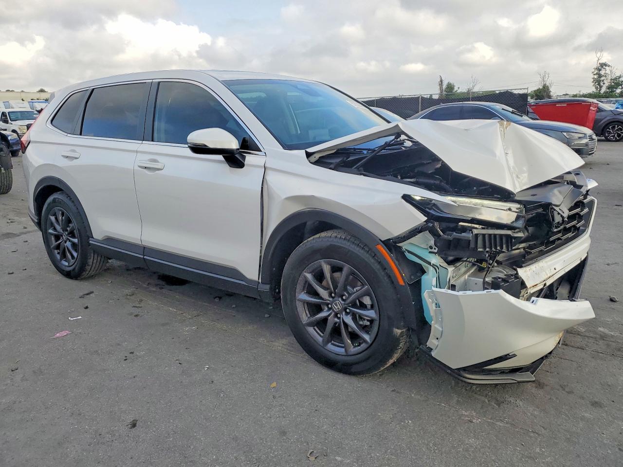 2026 Honda Cr-v Exl White vin: 5J6RS3H73TL006649