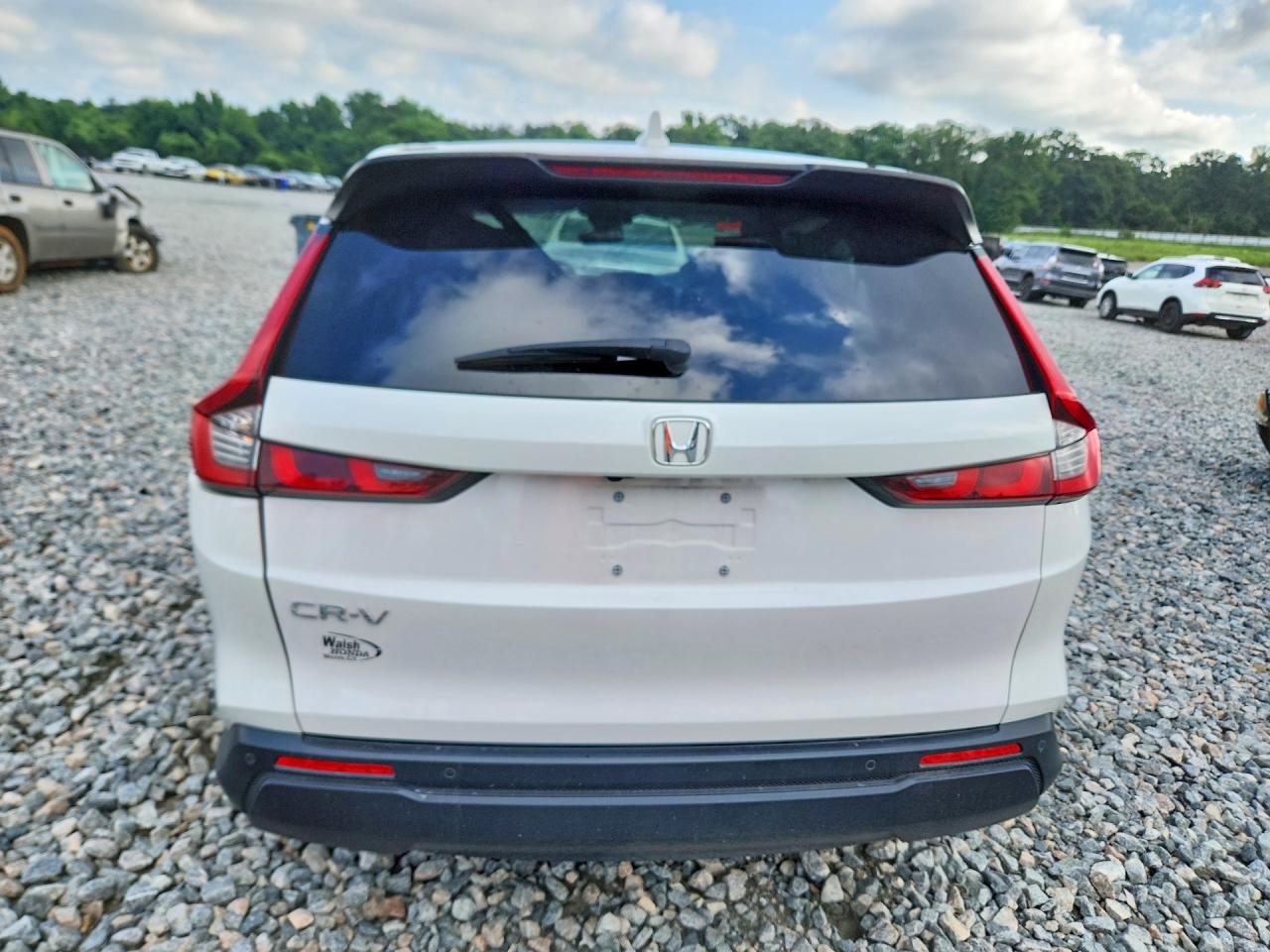 2024 Honda Cr-v Exl White vin: 5J6RS3H75RL008654