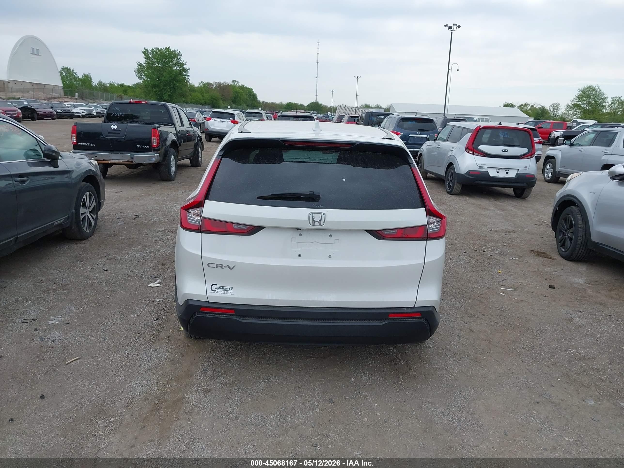 2024 Honda Cr-v Ex Awd White vin: 5J6RS4H41RL000482