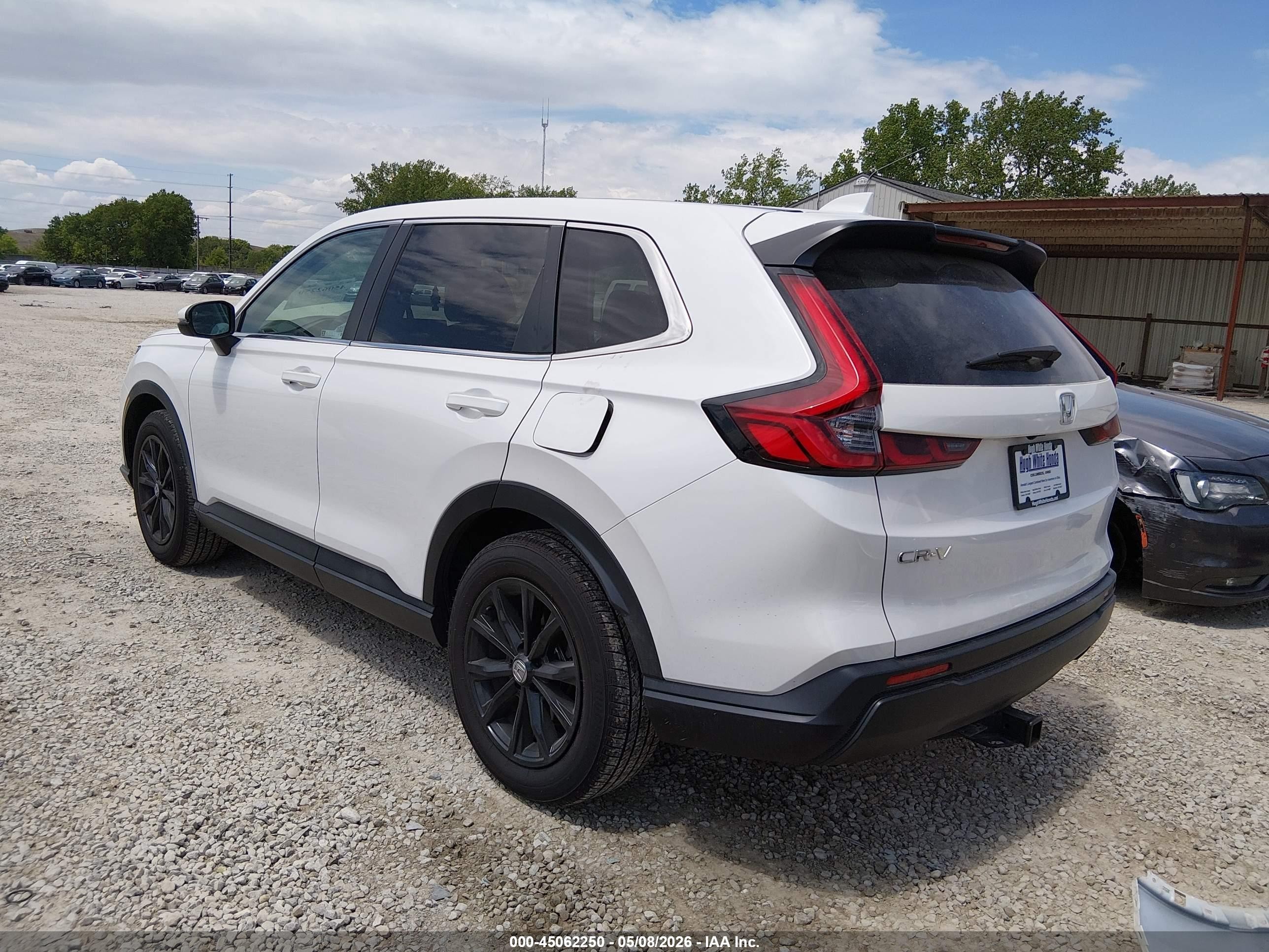 2023 Honda Cr-v Ex Awd White vin: 5J6RS4H47PL003495