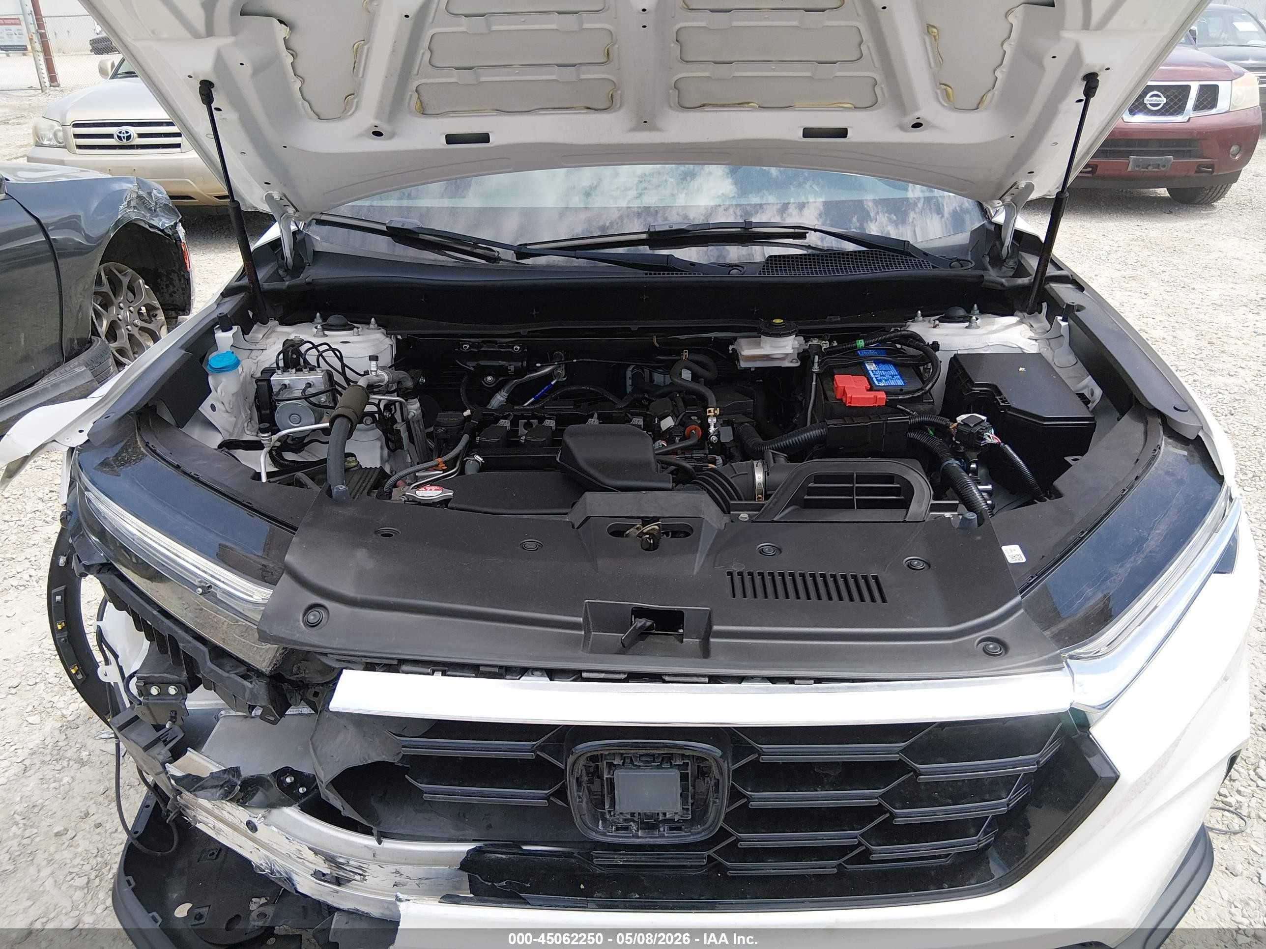 2023 Honda Cr-v Ex Awd White vin: 5J6RS4H47PL003495
