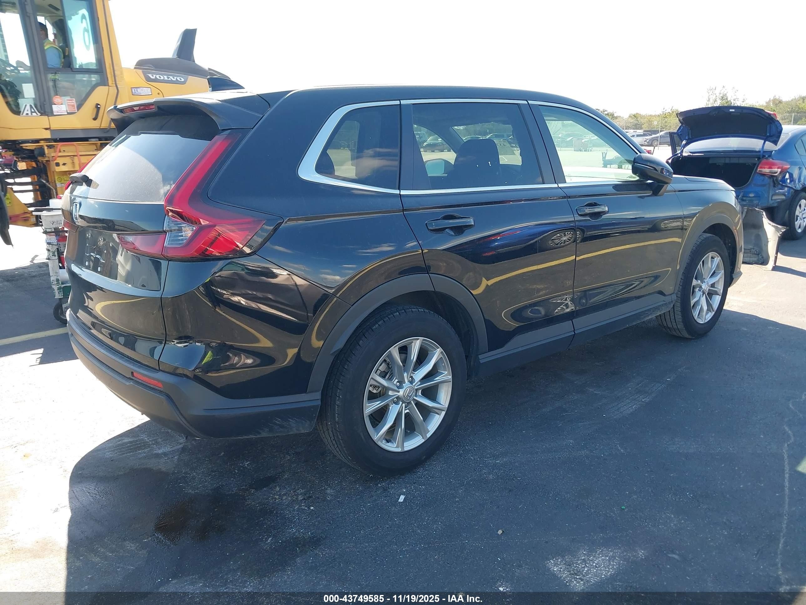 2024 Honda Cr-v Ex Awd Black vin: 5J6RS4H47RL016041