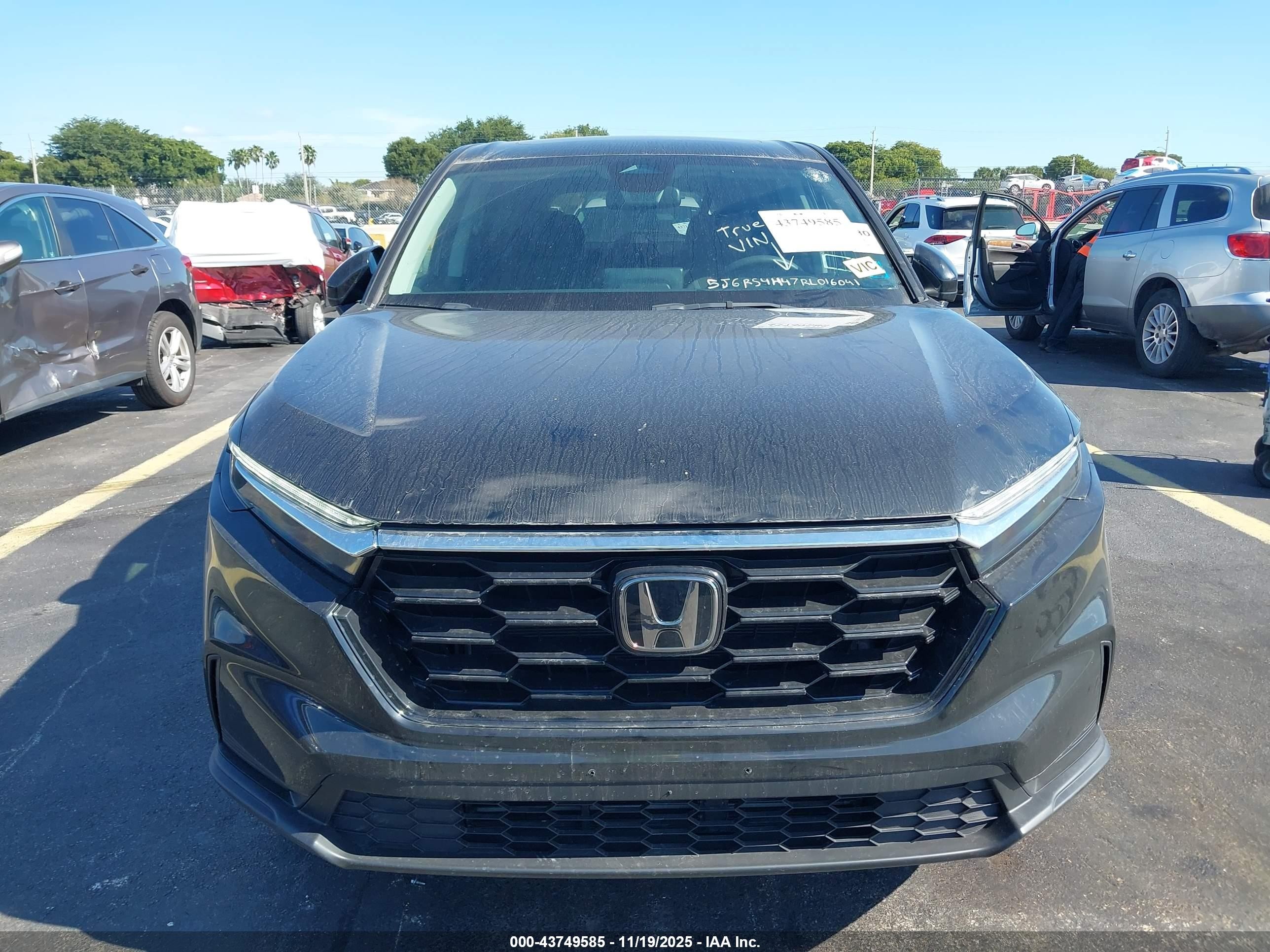 2024 Honda Cr-v Ex Awd Black vin: 5J6RS4H47RL016041