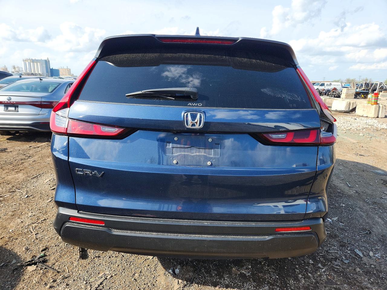 2024 Honda Cr-v Ex Синий vin: 5J6RS4H4XRL003848