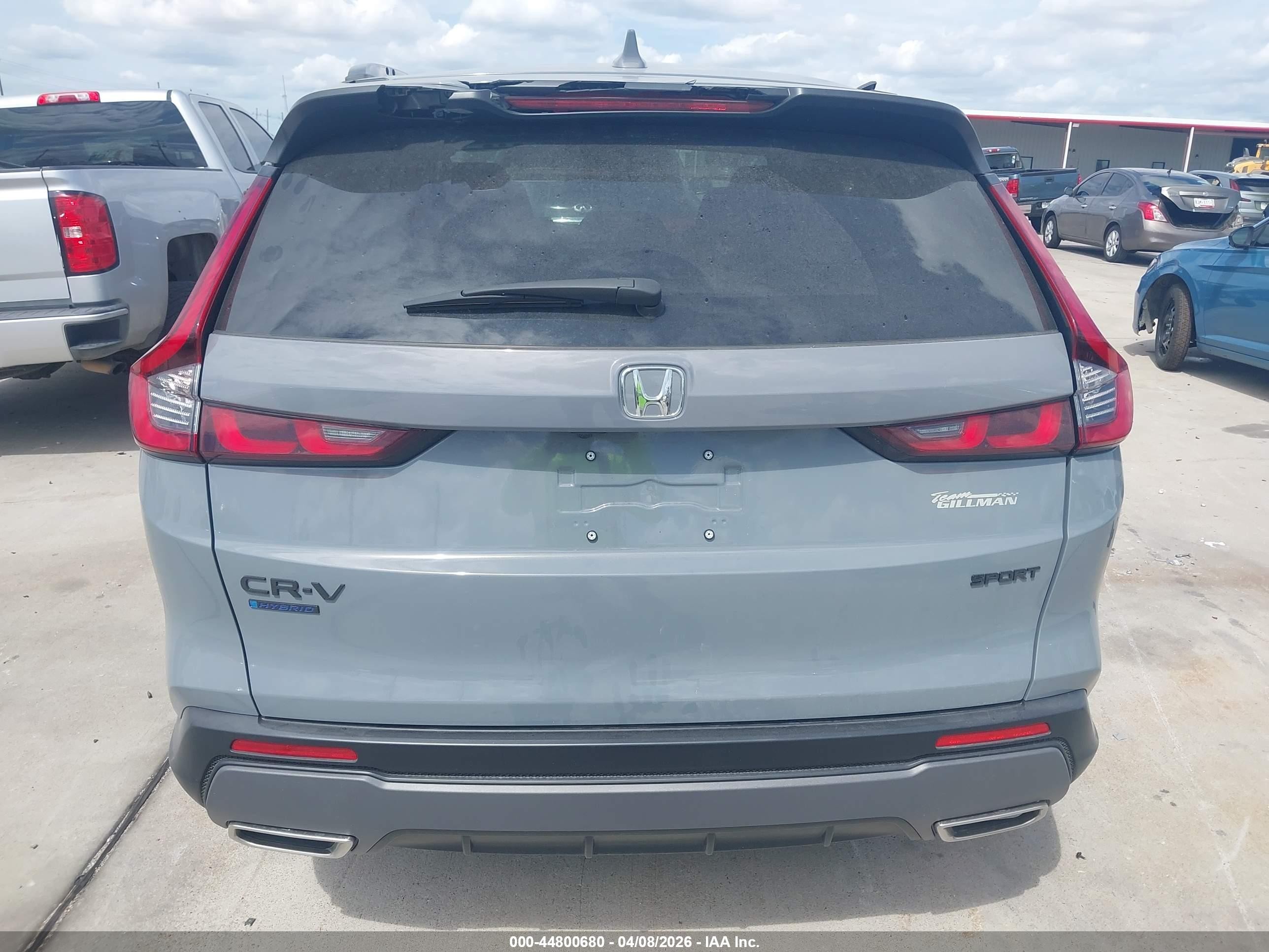 2026 Honda Cr-v Hybrid 2wd Sport Gray vin: 5J6RS5H51TL006191