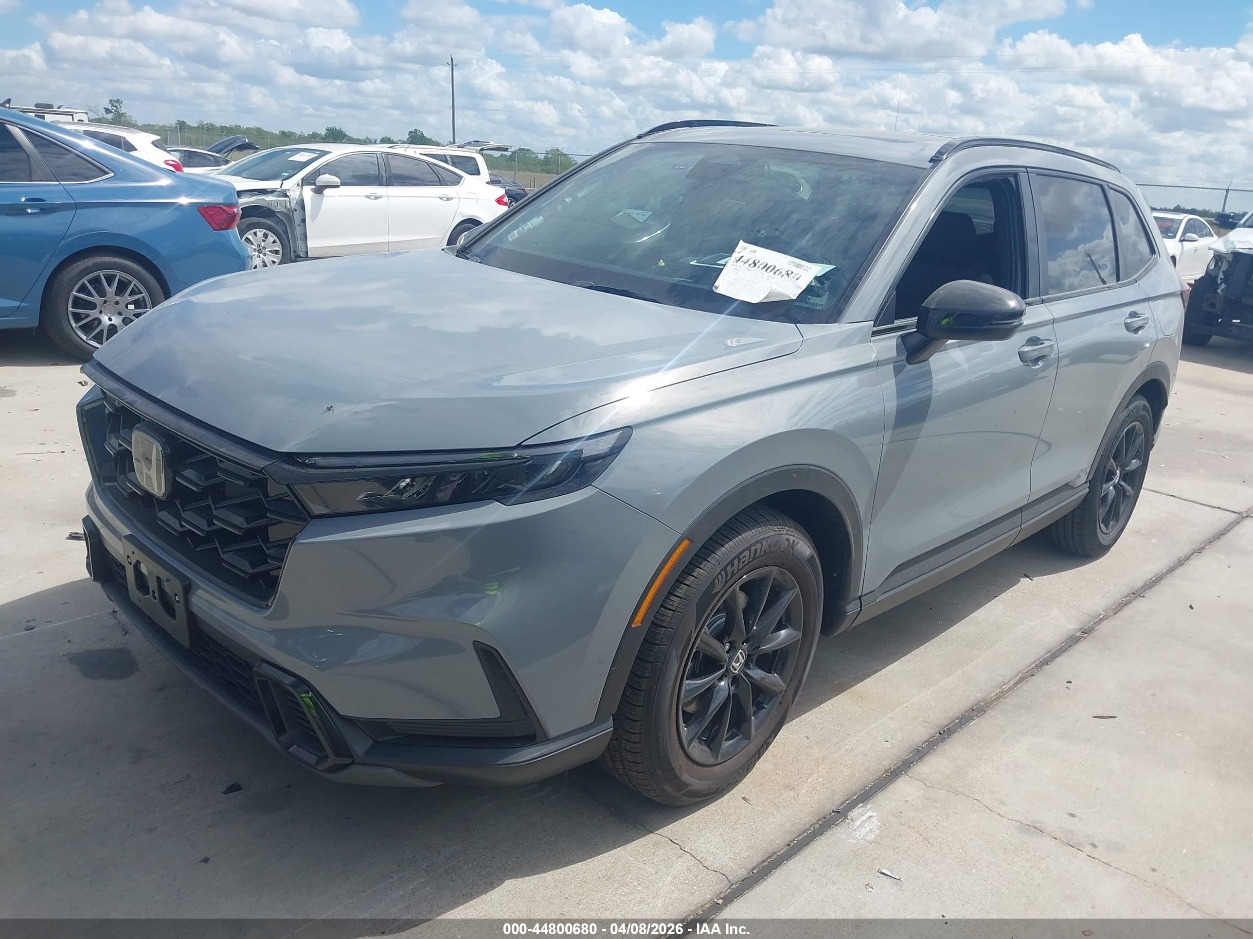 2026 Honda Cr-v Hybrid 2wd Sport Gray vin: 5J6RS5H51TL006191