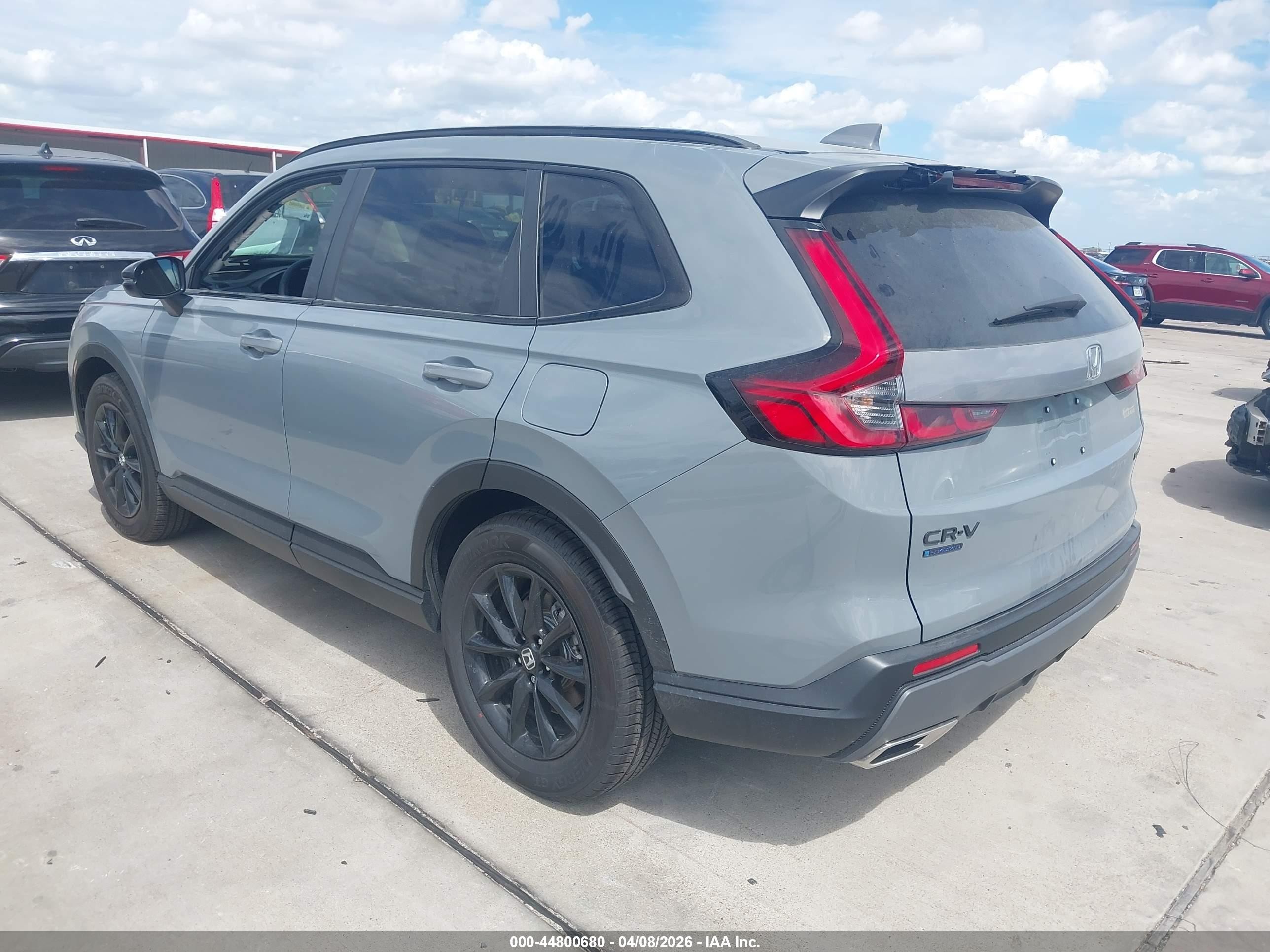 2026 Honda Cr-v Hybrid 2wd Sport Gray vin: 5J6RS5H51TL006191
