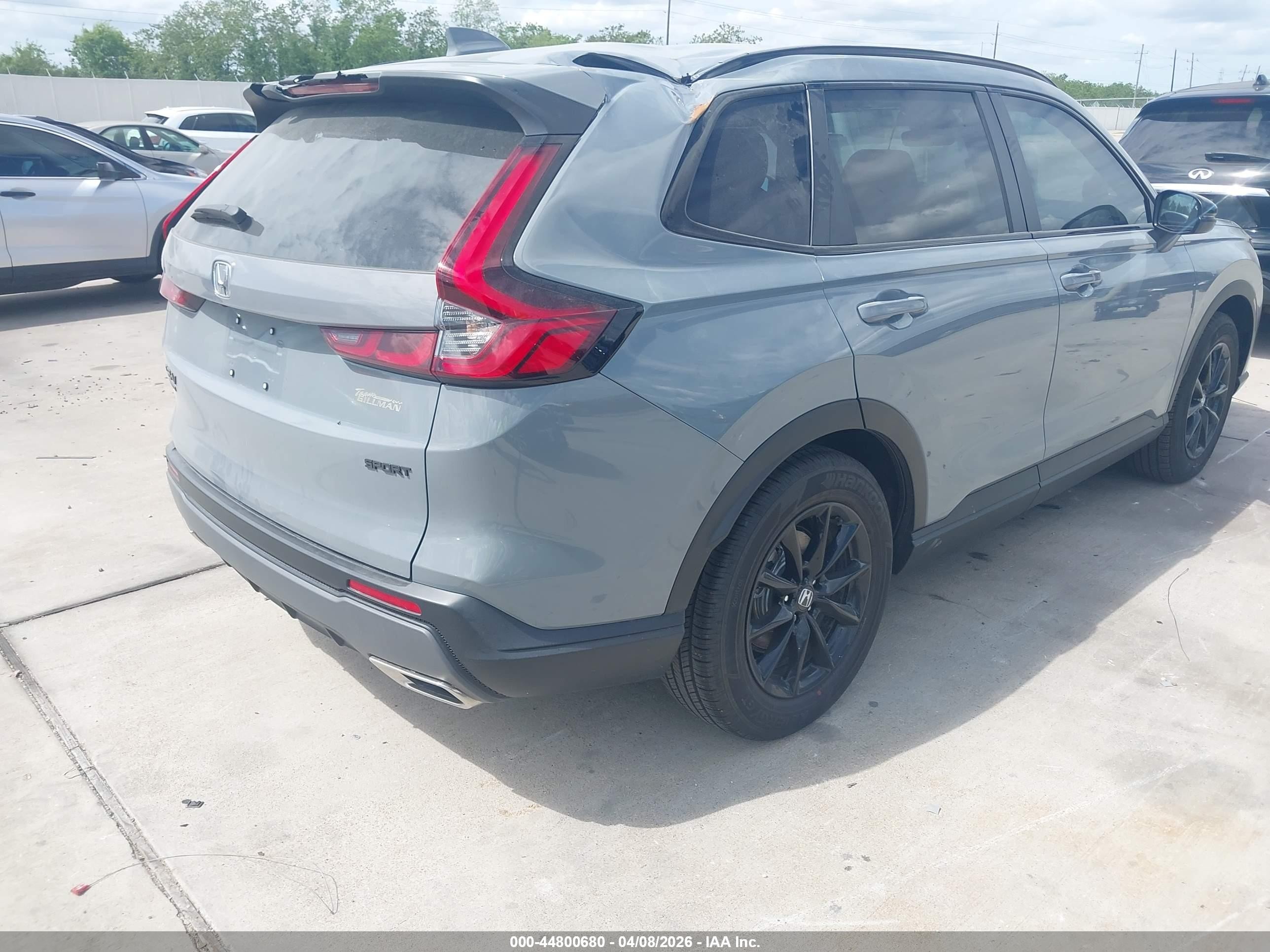 2026 Honda Cr-v Hybrid 2wd Sport Gray vin: 5J6RS5H51TL006191