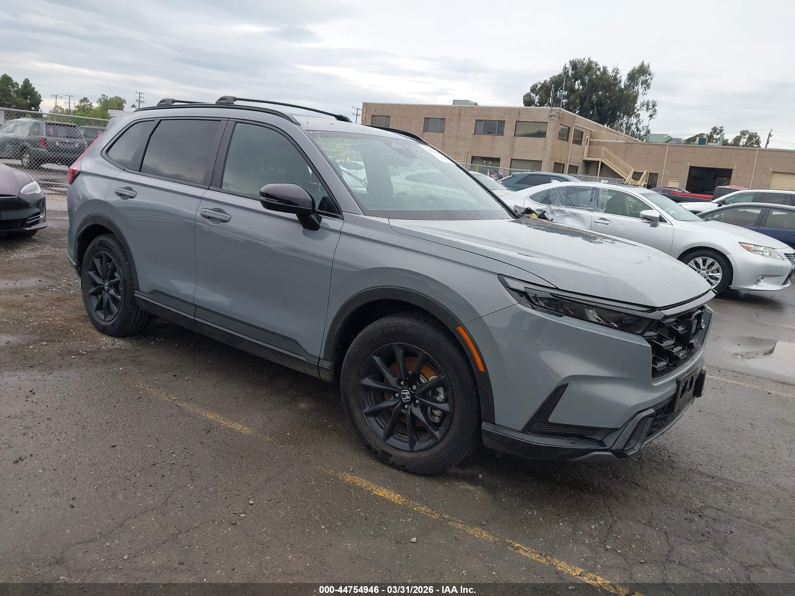 2026 Honda Cr-v Hybrid 2wd Sport Gray vin: 5J6RS5H5XTL000177
