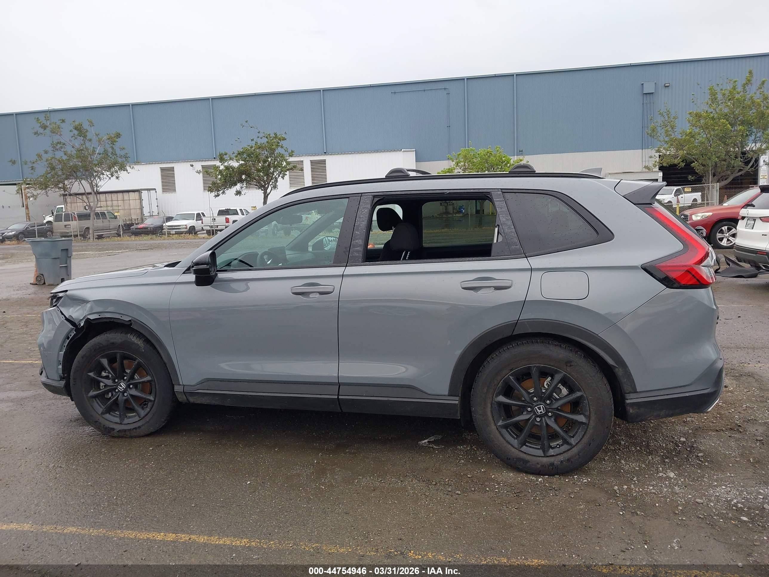2026 Honda Cr-v Hybrid 2wd Sport Серый vin: 5J6RS5H5XTL000177