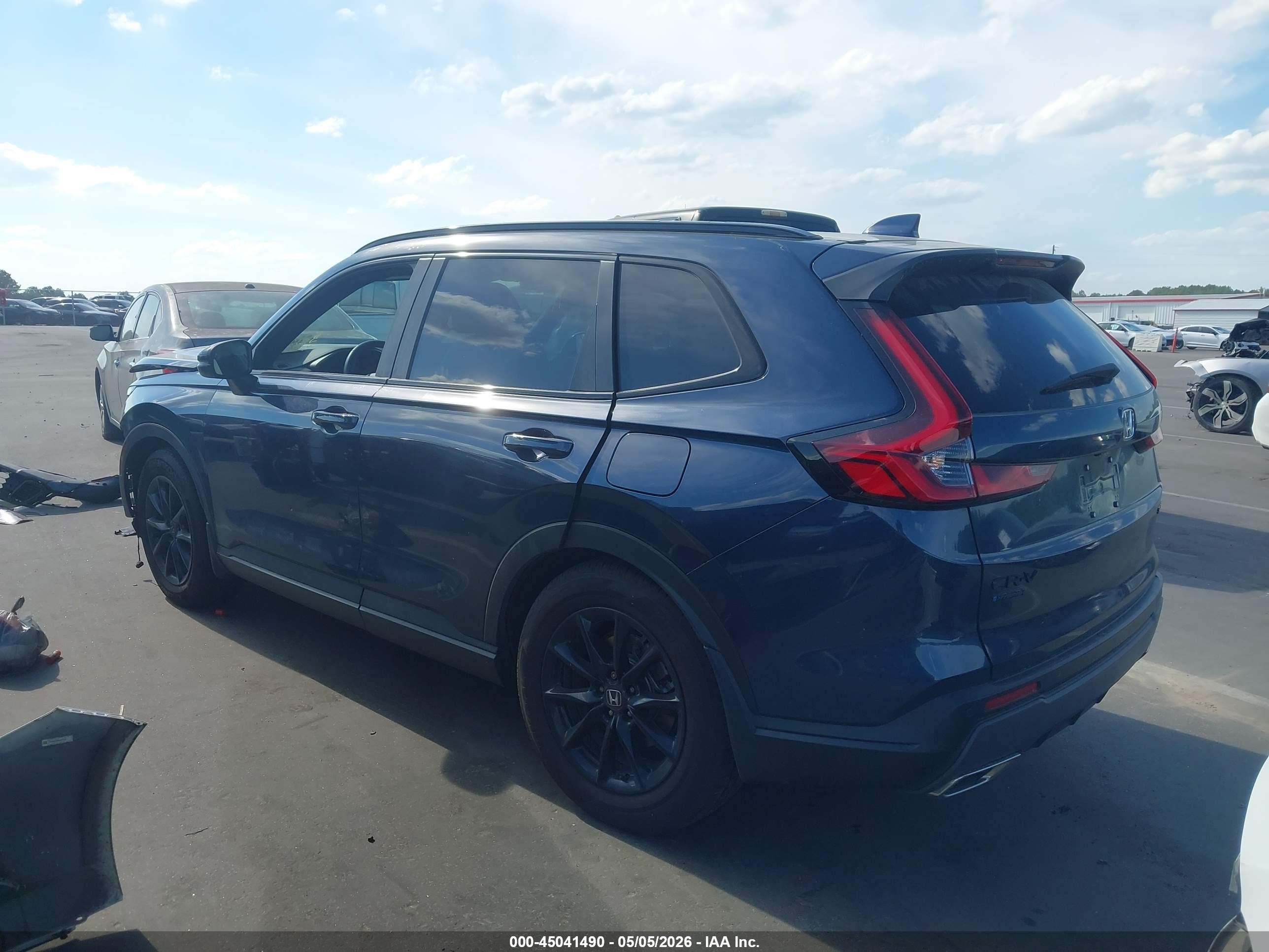 2026 Honda Cr-v Hybrid 2wd Sport-l Dark Blue vin: 5J6RS5H88TL008739
