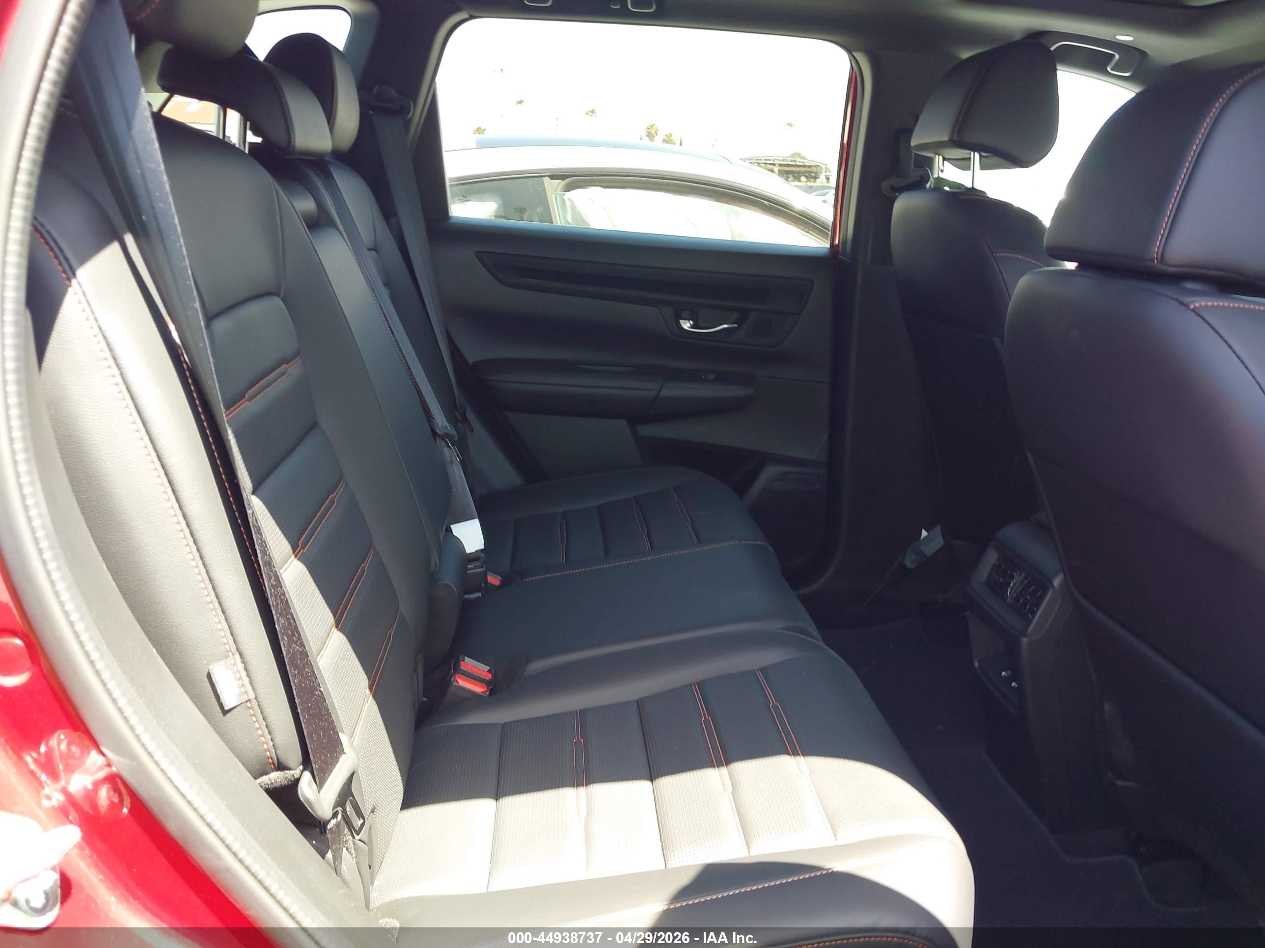 2025 Honda Cr-v Hybrid Sport-l Red vin: 5J6RS5H89SL009901