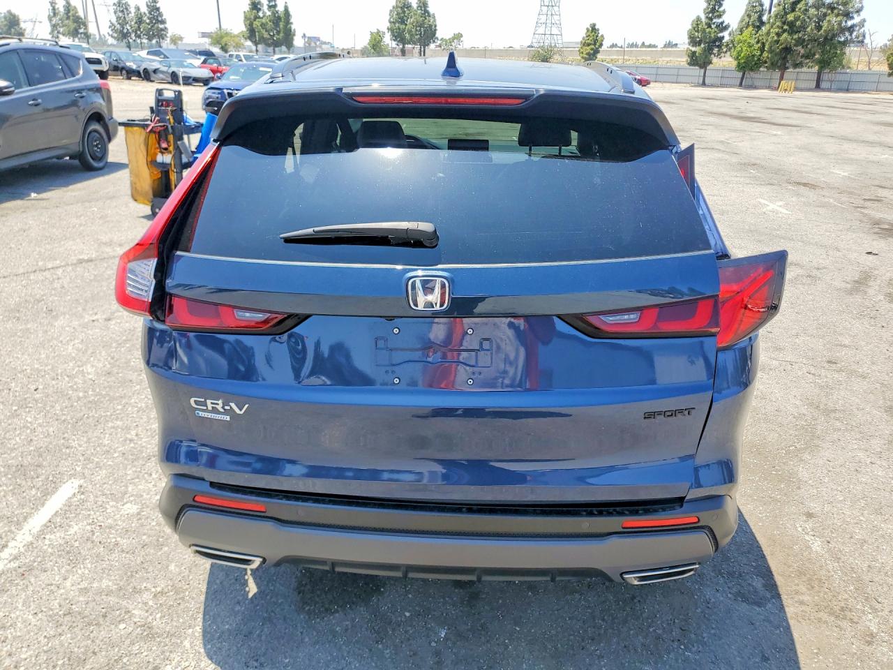 2025 Honda Cr-v Sport-l Blue vin: 5J6RS5H89SL012653