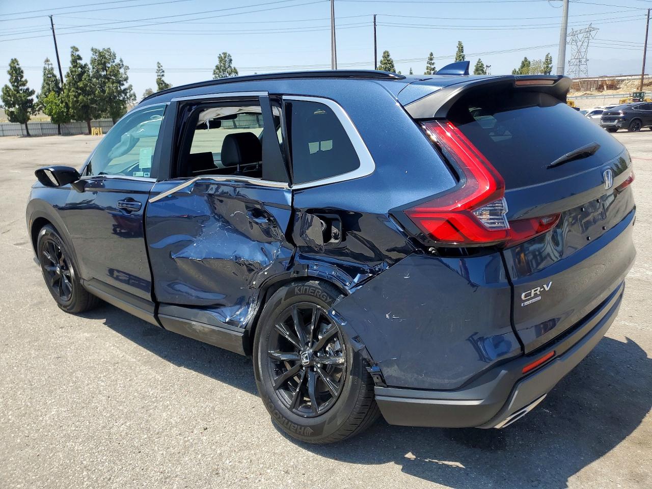 2025 Honda Cr-v Sport-l Blue vin: 5J6RS5H89SL012653