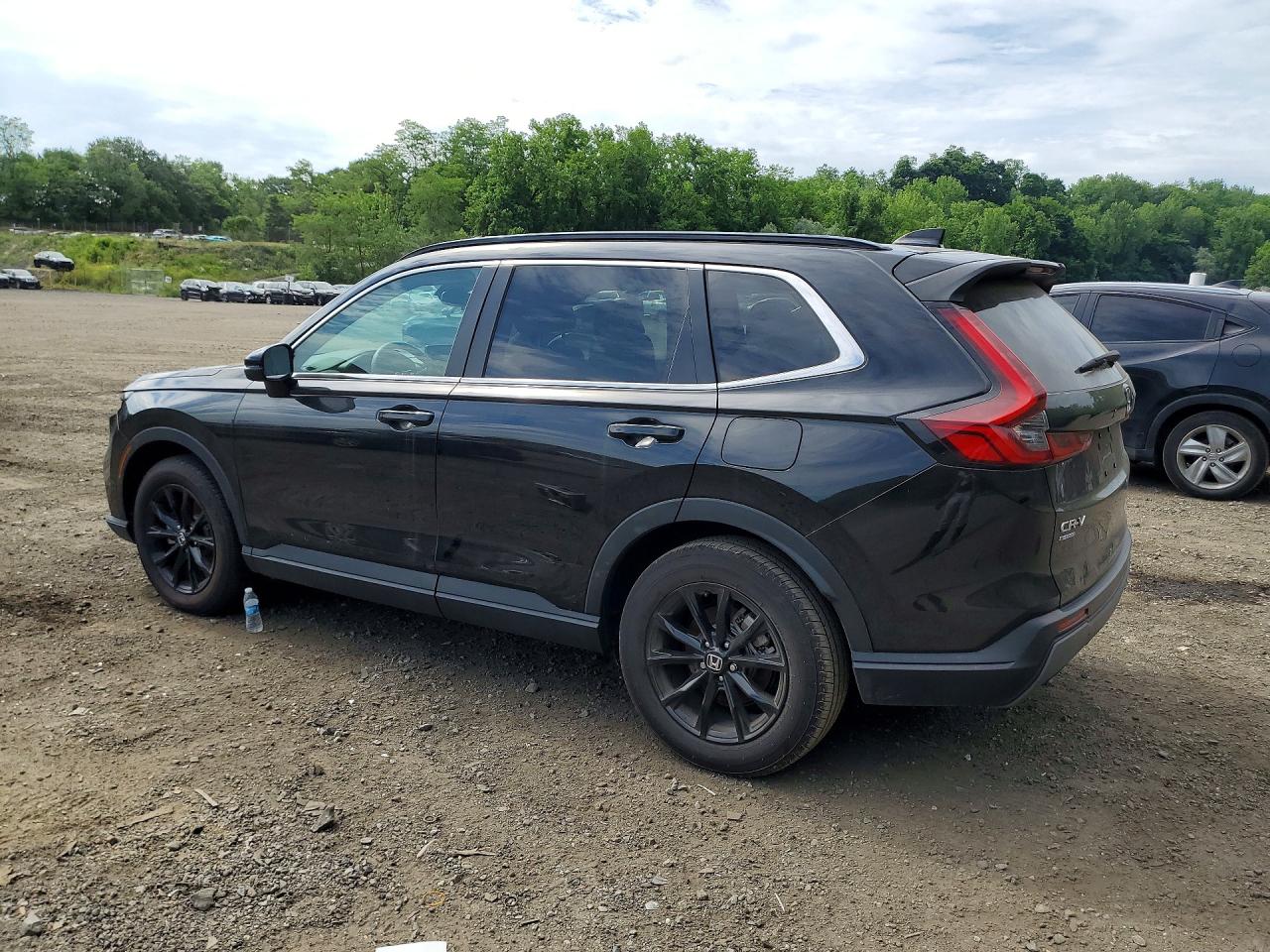 2025 Honda Cr-v Sport Черный vin: 5J6RS6H52SL018791