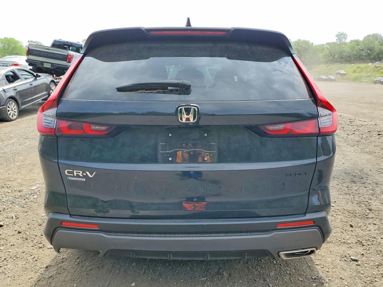 2025 Honda Cr-v Sport Черный vin: 5J6RS6H52SL018791
