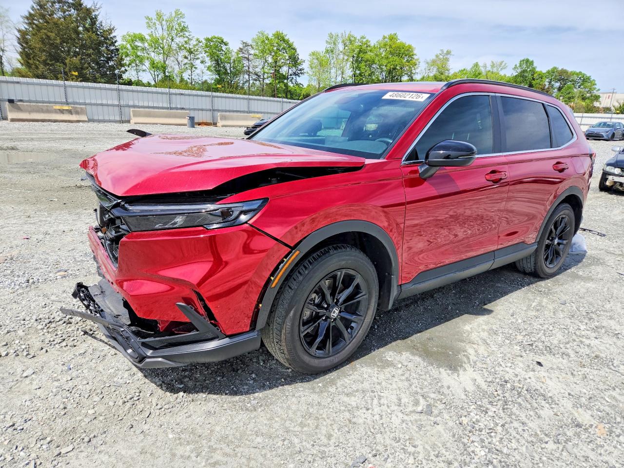 2024 Honda Cr-v Sport Burgundy vin: 5J6RS6H53RL001461