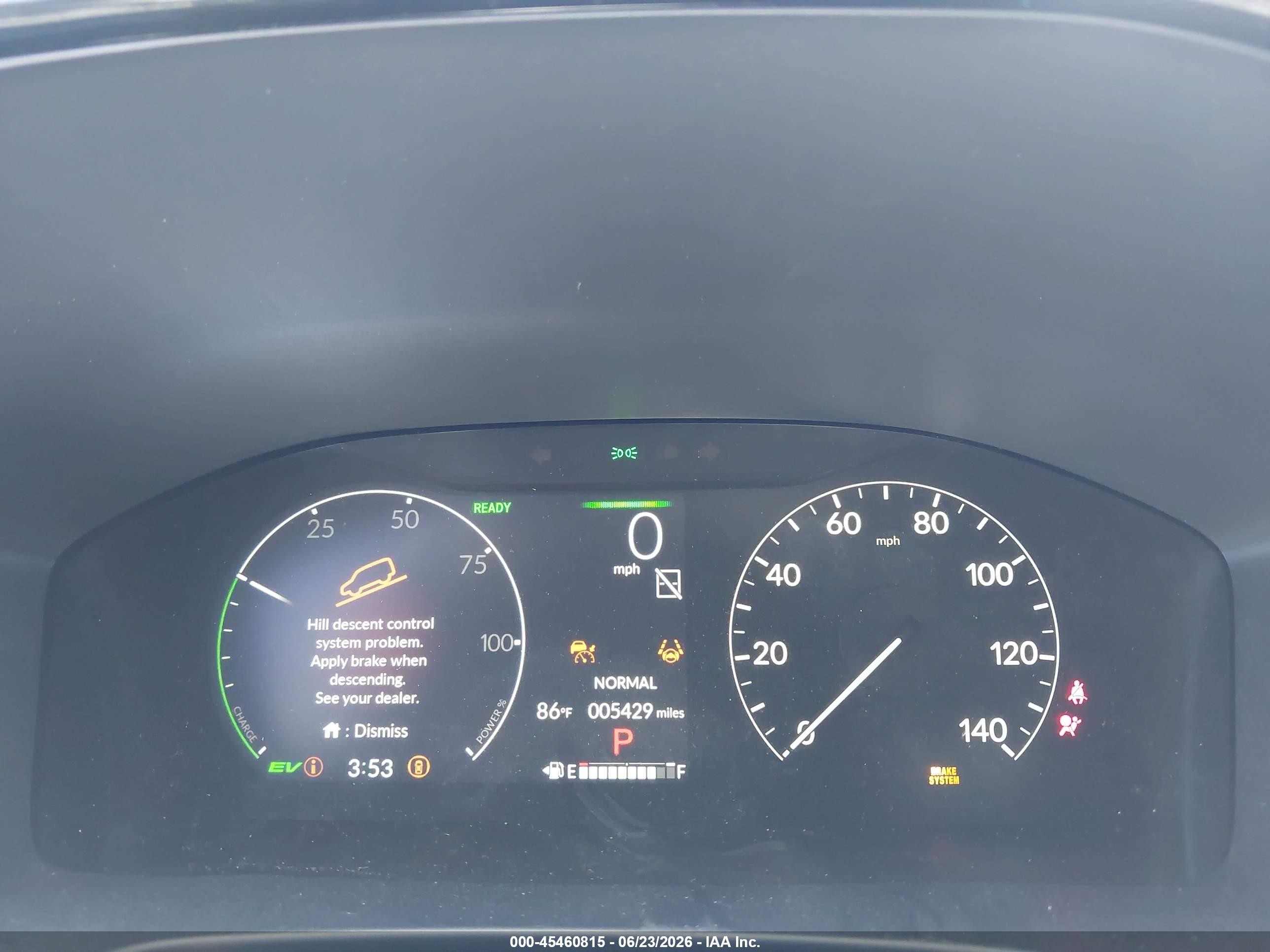 2026 Honda Cr-v Hybrid Awd Sport Blue vin: 5J6RS6H57TL013586