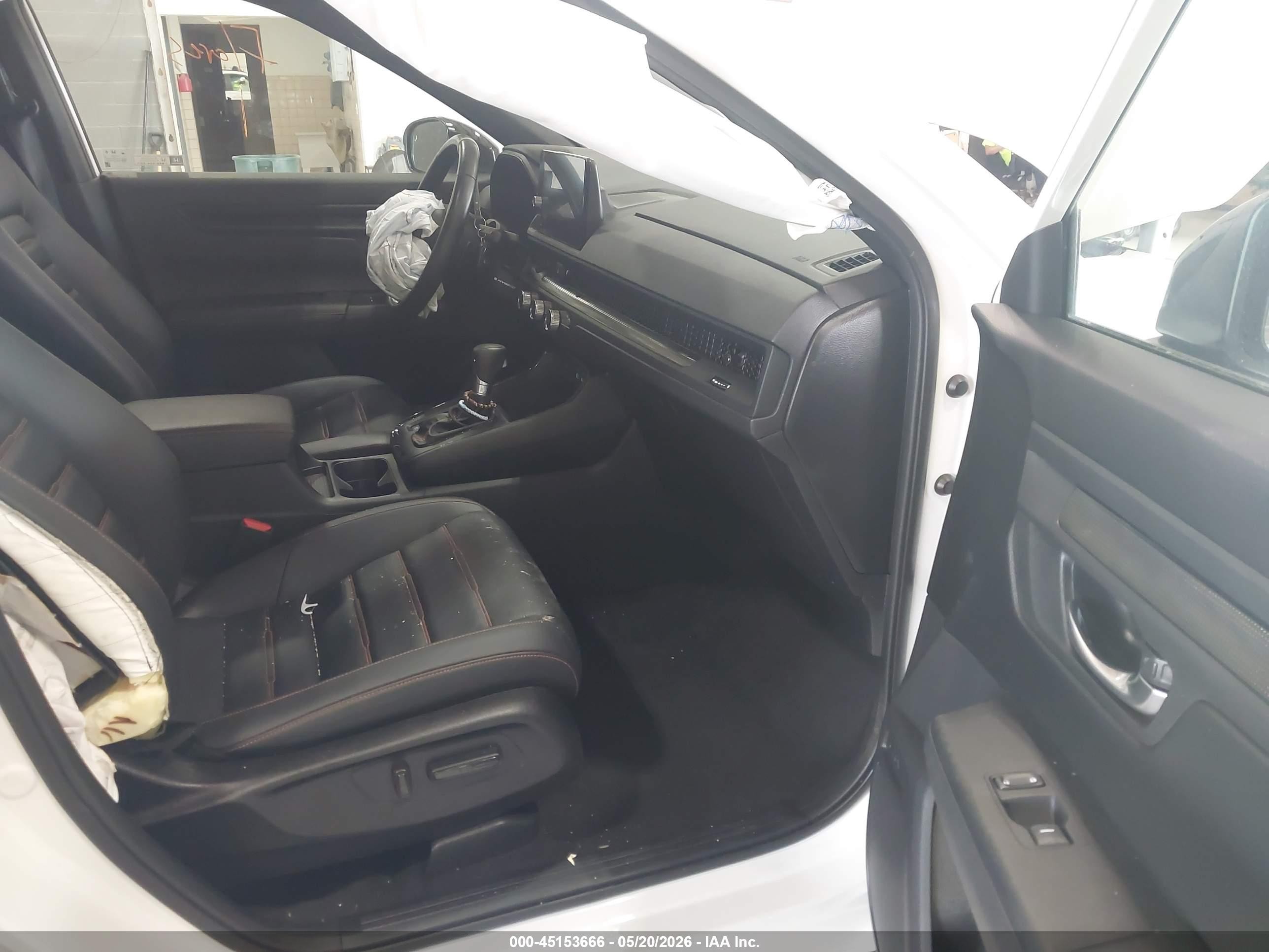 2025 Honda Cr-v Hybrid Sport-l Белый vin: 5J6RS6H81SL005038