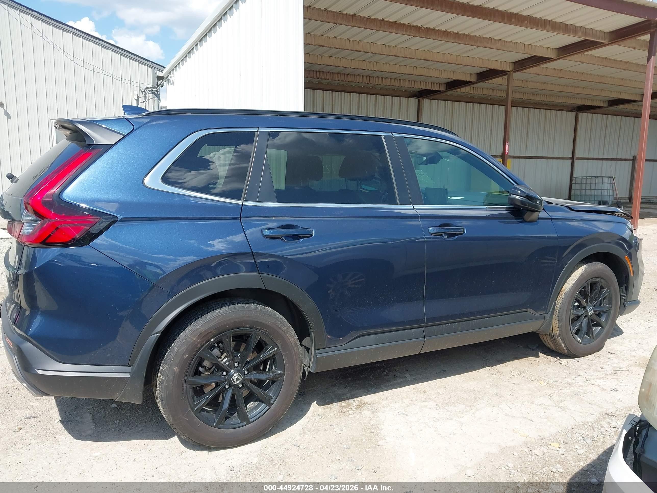 2025 Honda Cr-v Hybrid Sport-l Черный vin: 5J6RS6H81SL036077