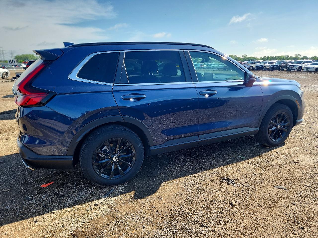 2025 Honda Cr-v Sport-l Синий vin: 5J6RS6H85SL038205
