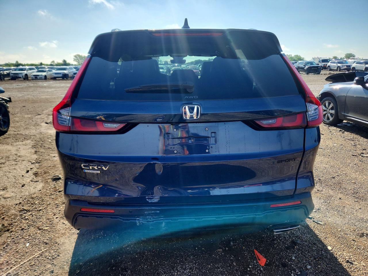 2025 Honda Cr-v Sport-l Синий vin: 5J6RS6H85SL038205