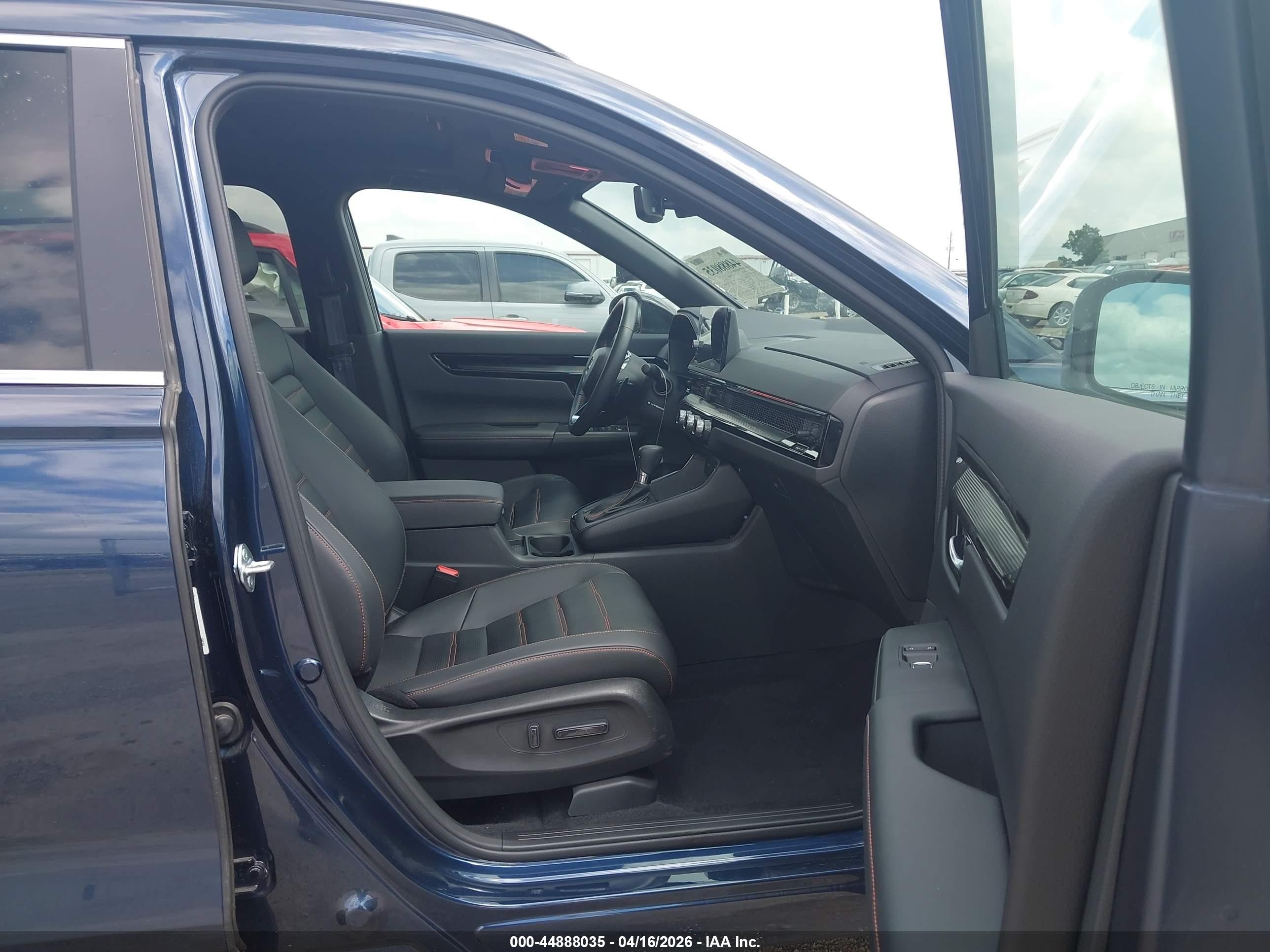 2023 Honda Cr-v Hybrid Sport Touring Blue vin: 5J6RS6H90PL013096