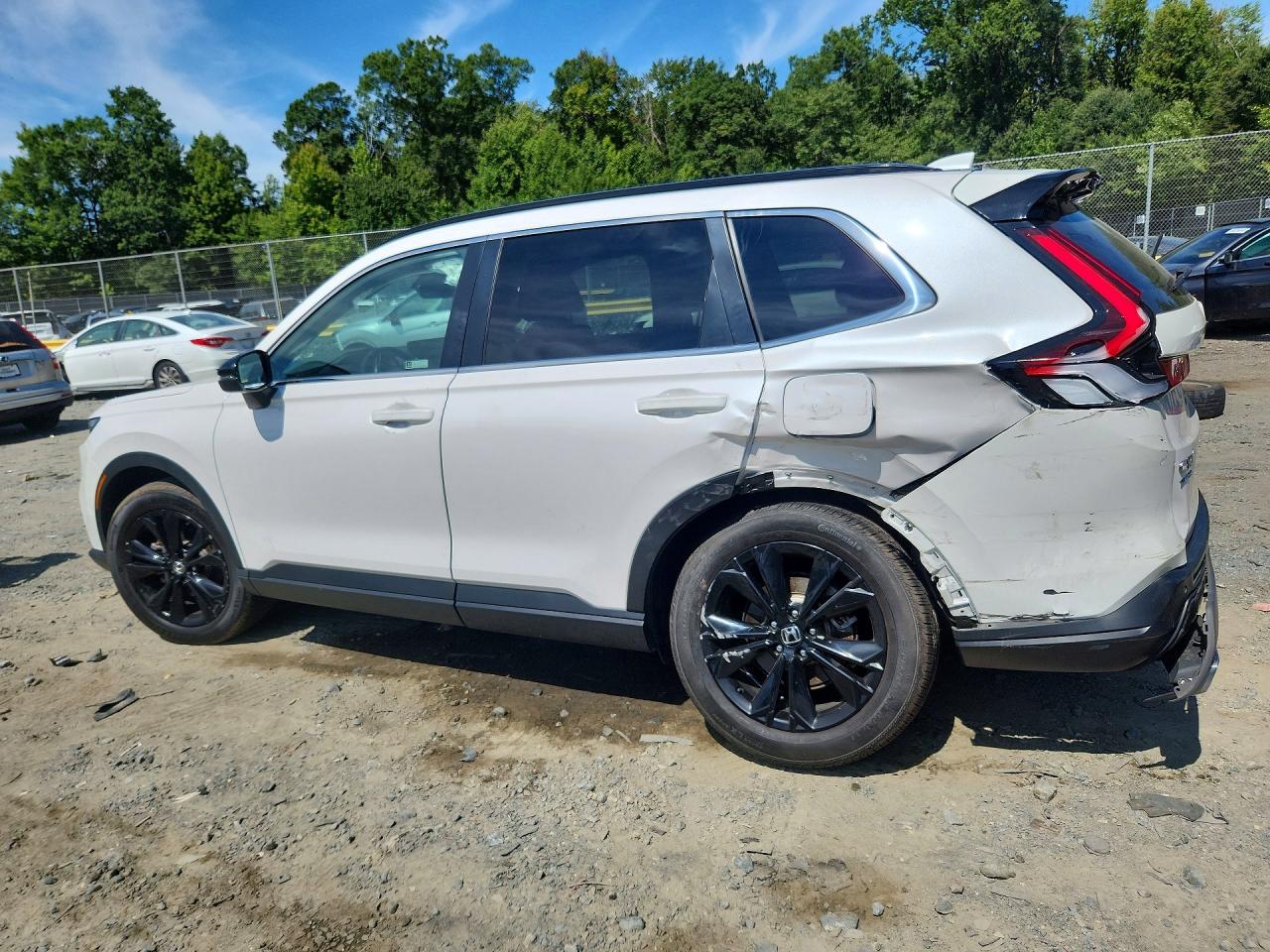 2024 Honda Cr-v Sport Touring Белый vin: 5J6RS6H92RL011935