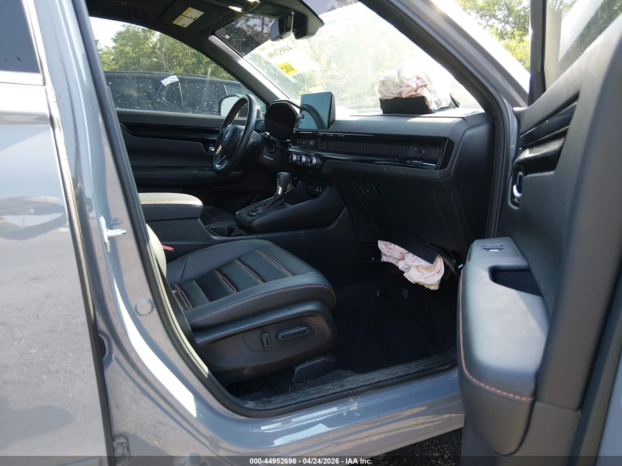 2023 Honda Cr-v Hybrid Sport Touring Серый vin: 5J6RS6H93PL000150