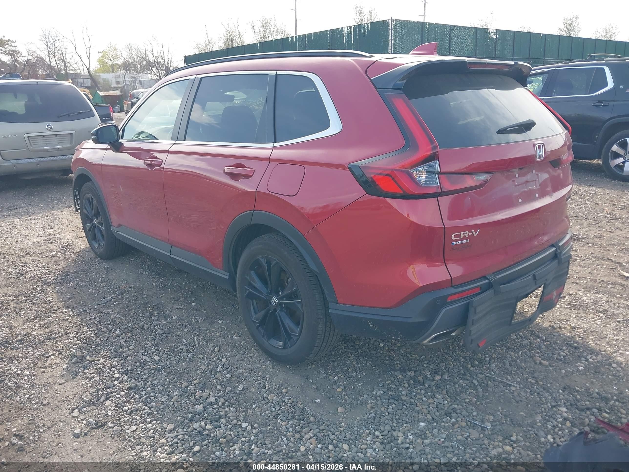 2024 Honda Cr-v Hybrid Sport Touring Красный vin: 5J6RS6H99RL020020