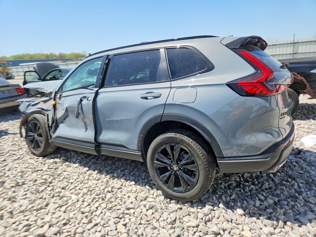 2026 Honda Cr-v Sport Touring Gray vin: 5J6RS6H9XTL003170