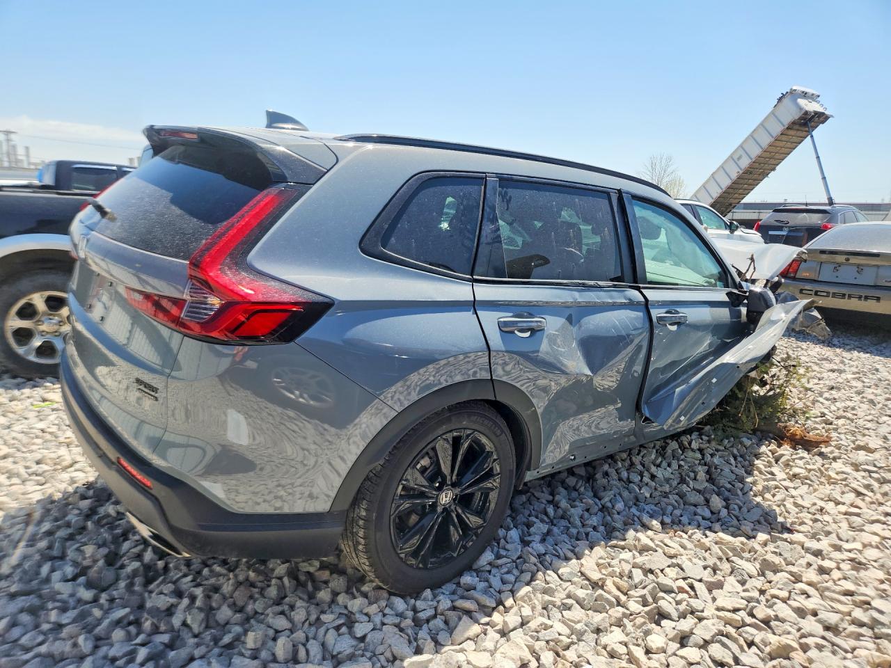 2026 Honda Cr-v Sport Touring Gray vin: 5J6RS6H9XTL003170