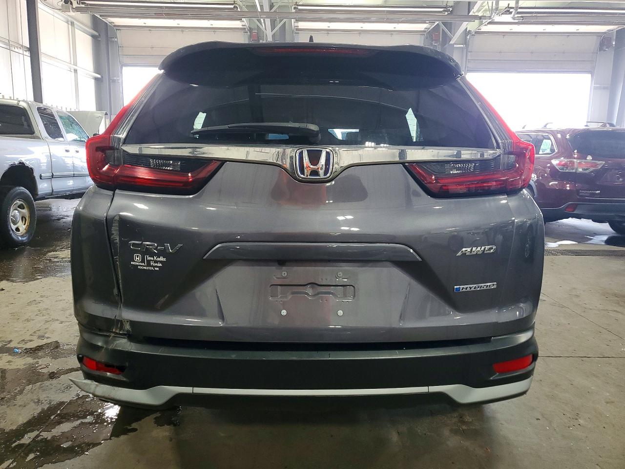 2022 Honda Cr-v Exl Gray vin: 5J6RT6H81NL001296