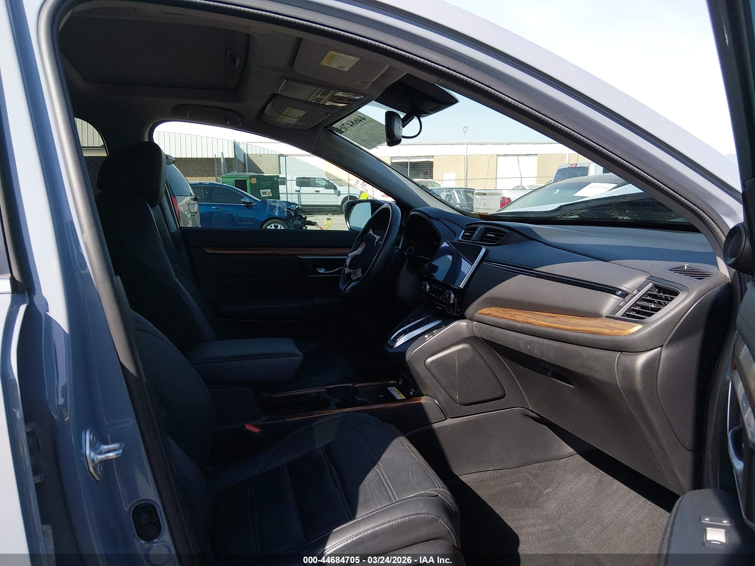 2022 Honda Cr-v Hybrid Touring Light Blue vin: 5J6RT6H94NL021647