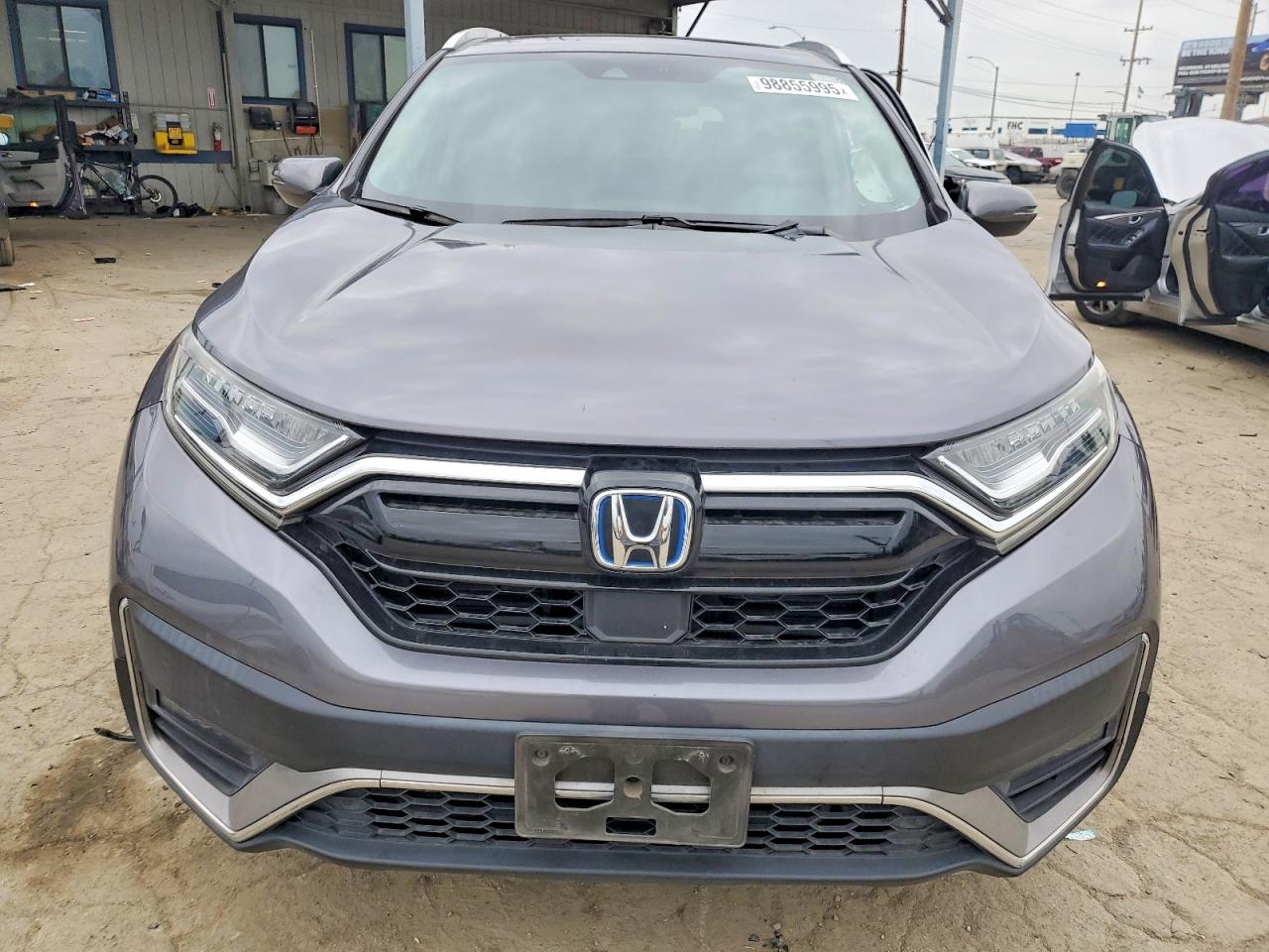 2022 Honda Cr-v Touring Gray vin: 5J6RT6H94NL038271