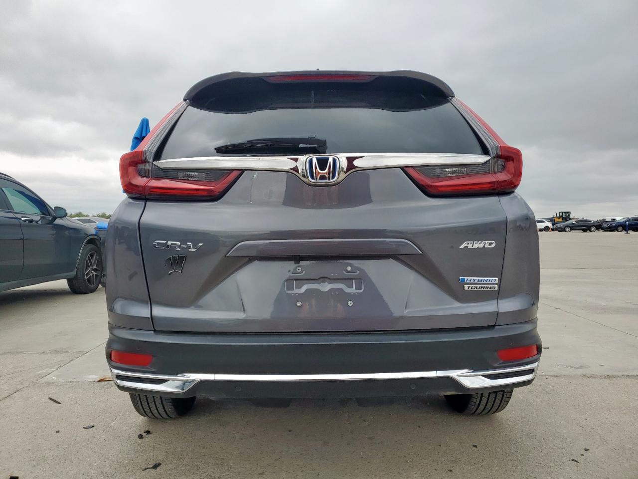 2022 Honda Cr-v Touring Серый vin: 5J6RT6H9XNL001385