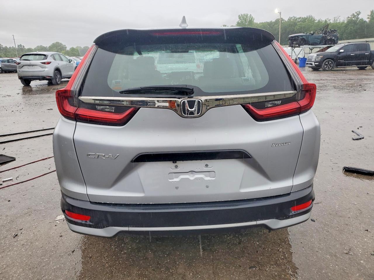2022 Honda Cr-v Lx Gray vin: 5J6RW1H24NL000357