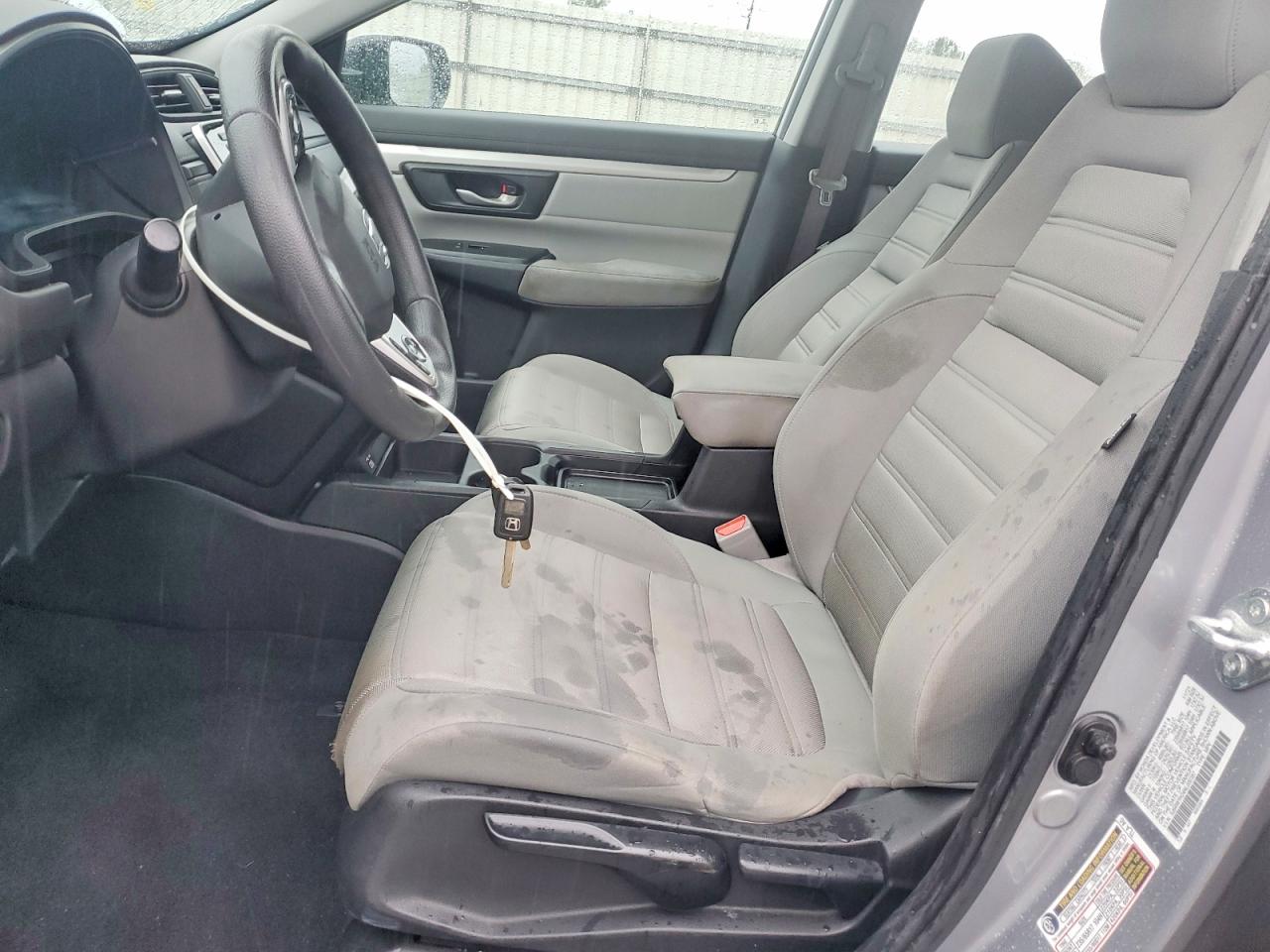2022 Honda Cr-v Lx Gray vin: 5J6RW1H24NL000357