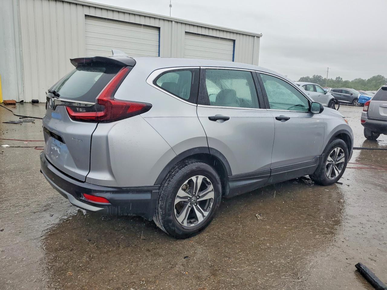2022 Honda Cr-v Lx Gray vin: 5J6RW1H24NL000357