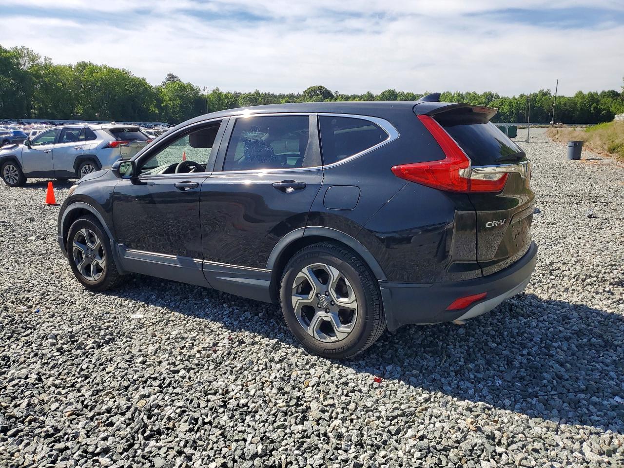 2018 Honda Cr-v Ex Black vin: 5J6RW1H50JA002347